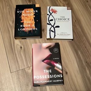 Book of the Month Book Lot - The Book of Longings, The Possessions, The Choice